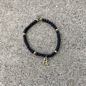 Handmade Monogram Bead Bracelet